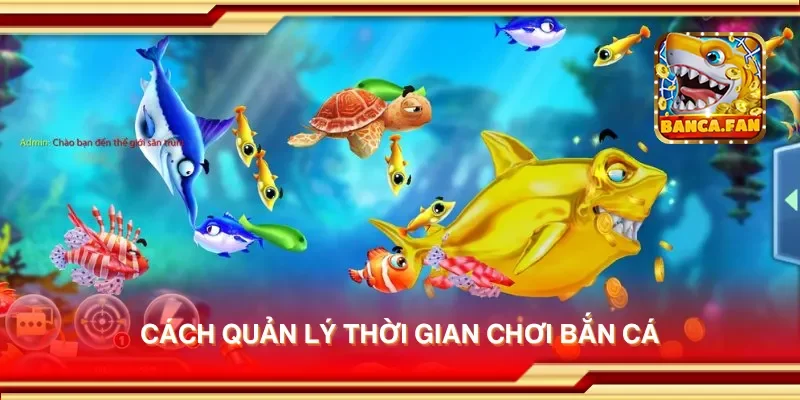 Cách quản lý thời gian chơi bắn cá