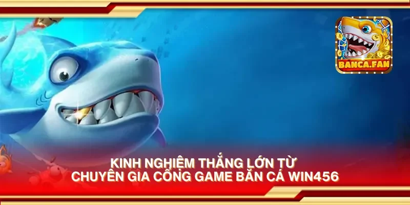 Kinh nghiệm thắng lớn từ chuyên gia cổng game bắn cá win456